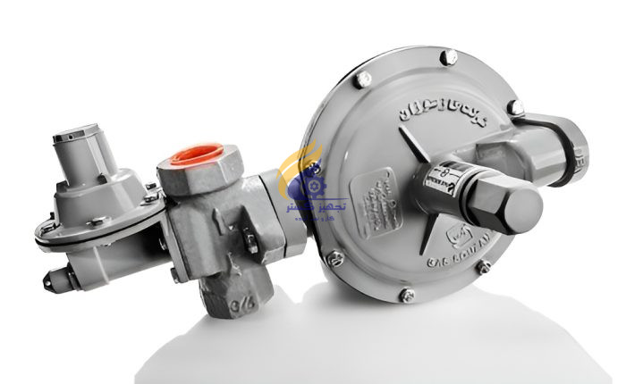 رگولاتور گاز شهری (خانگی و تجاری)ظرفیت 10 متر مکعب  برند گاز سوزان مدل (GS-64-22)
